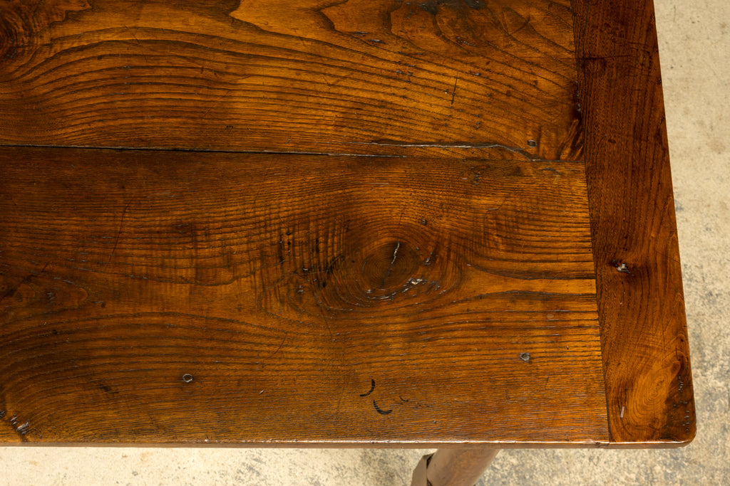 Late 19th Century French Provincial Oak Farmhouse Table