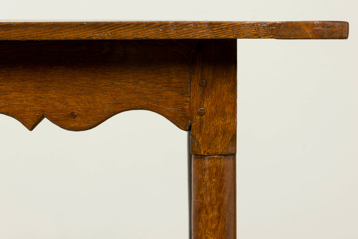 Late 19th Century French Provincial Oak Farmhouse Table