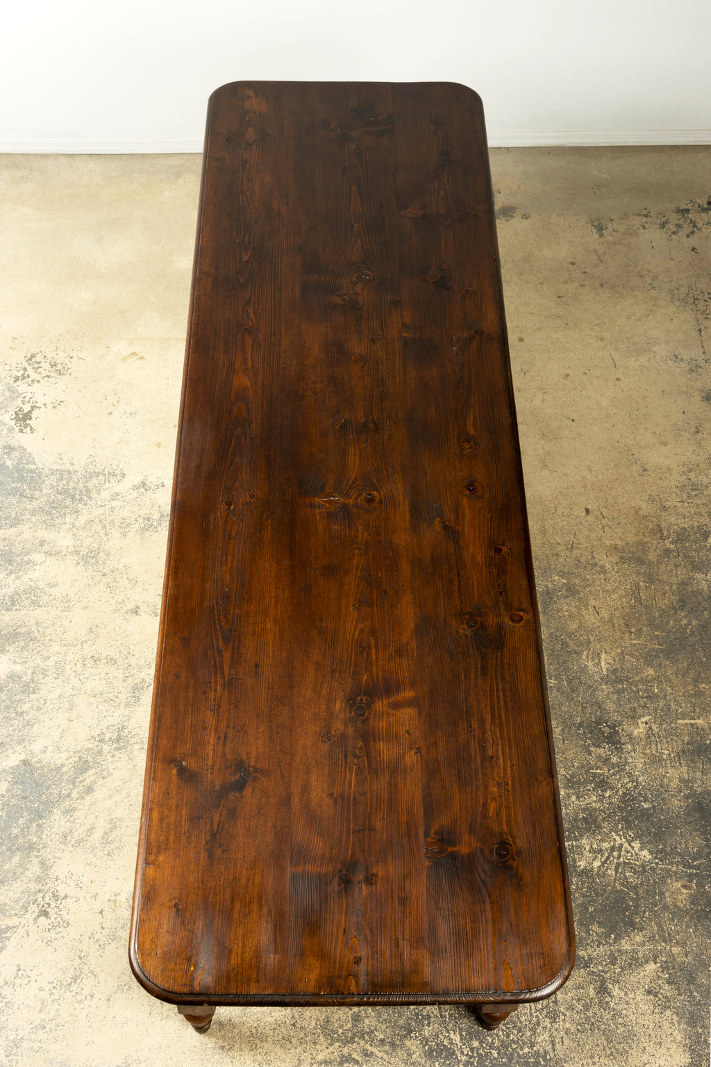 Late 19th Century French Provincial Pine Draper’s Table or Kitchen Island