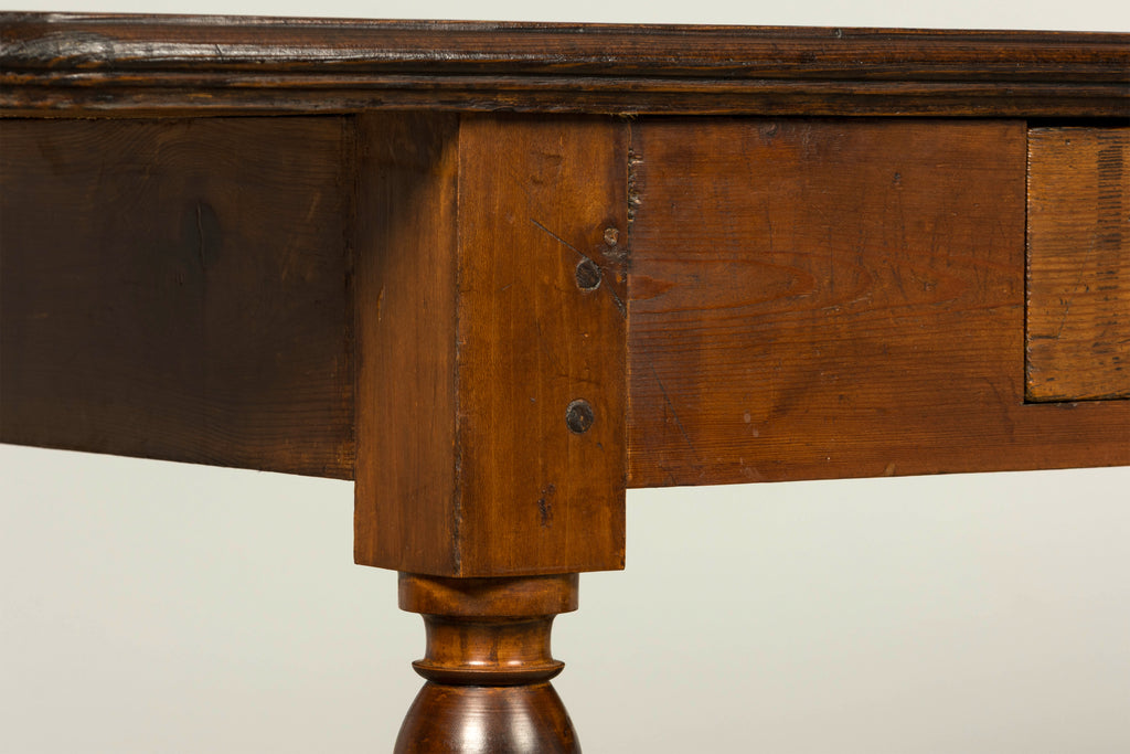 Late 19th Century French Provincial Pine Draper’s Table or Kitchen Island