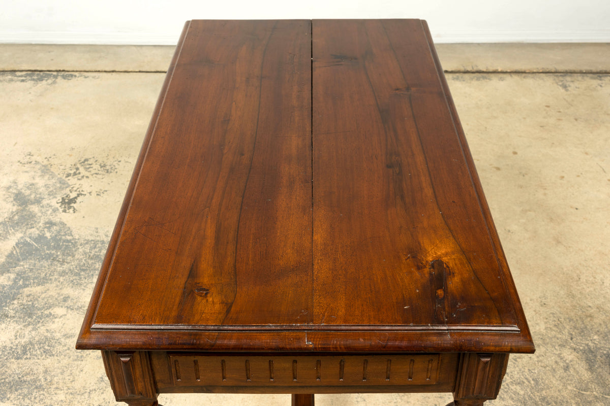 Late 19th Century French Napoleon III Walnut Writing Desk