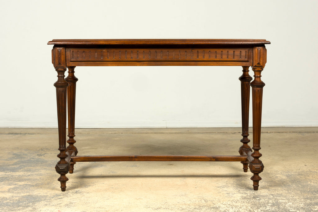 Late 19th Century French Napoleon III Walnut Writing Desk