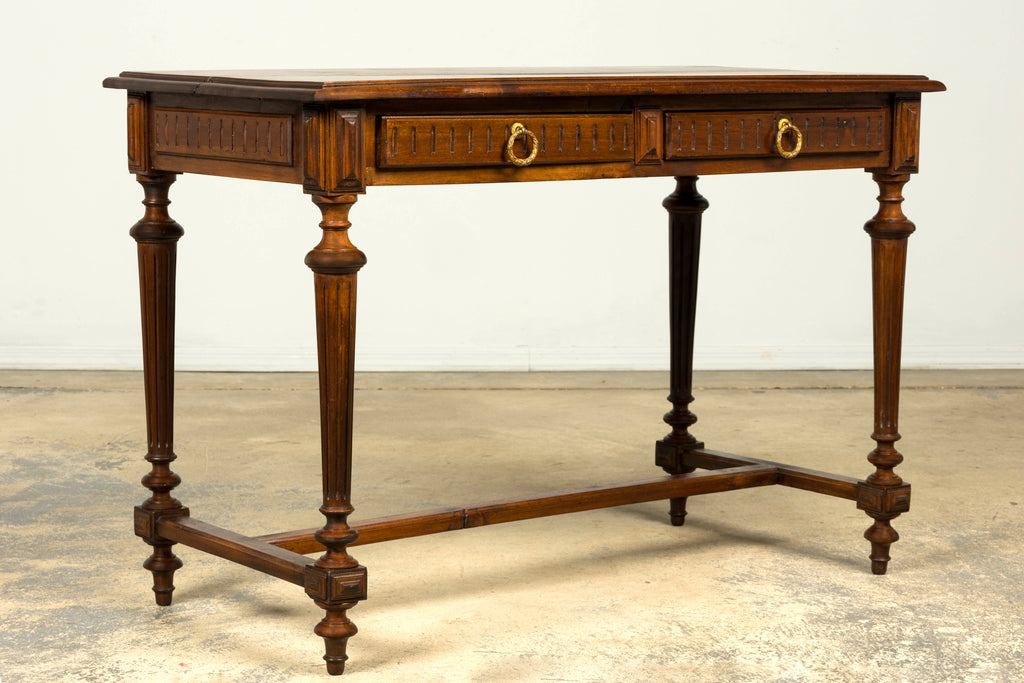 Late 19th Century French Napoleon III Walnut Writing Desk