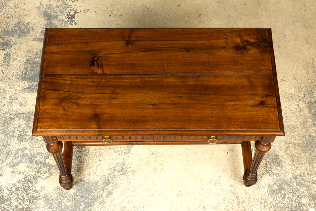 Late 19th Century French Napoleon III Walnut Writing Desk
