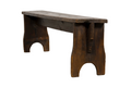 Late 19th Century French Provincial Rustic Pine Farmhouse Bench