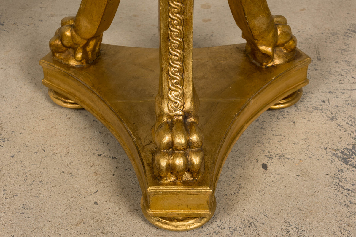 Pair of Late 19th Century French Louis XVI Style Giltwood Pedestal Stands
