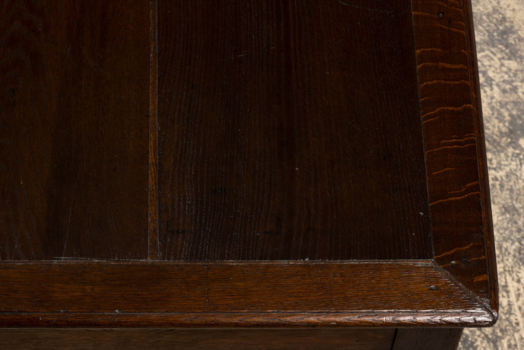 Mid-19th Century French Louis Philippe Long Oak Dining Table with Drawers