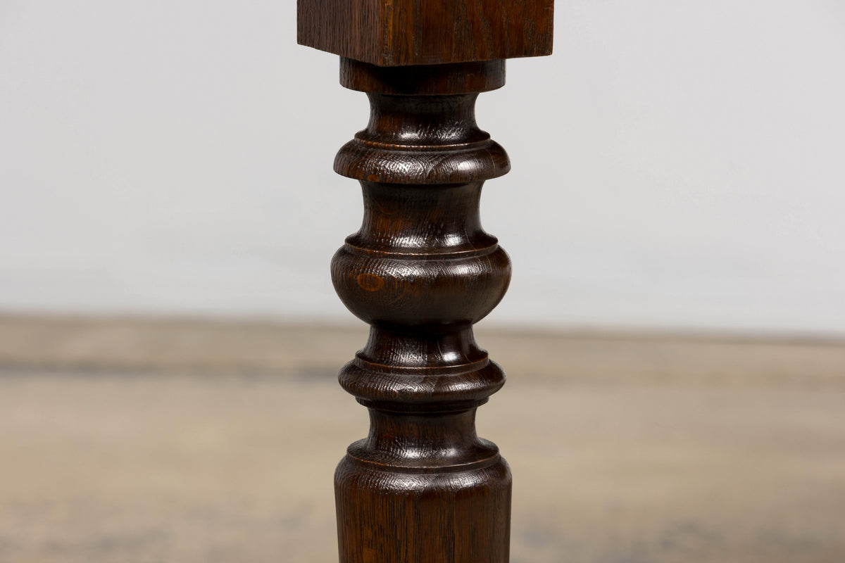Mid-19th Century French Louis Philippe Long Oak Dining Table with Drawers