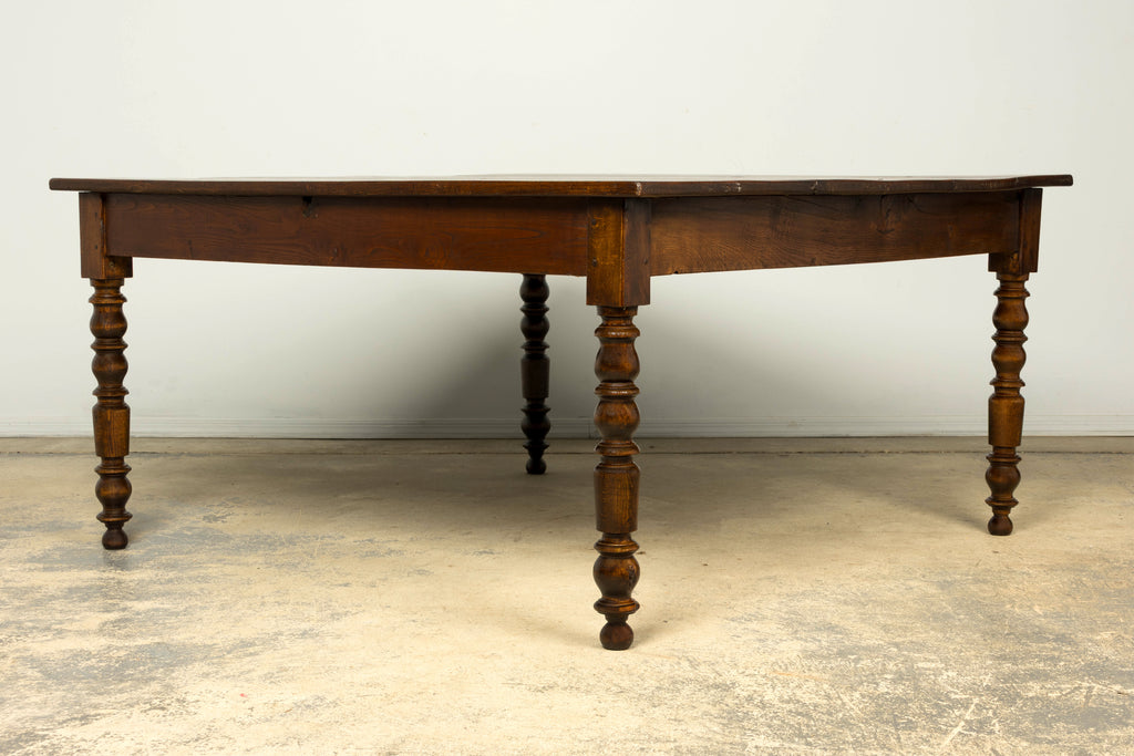 Mid-19th Century French Louis Philippe Oak Table