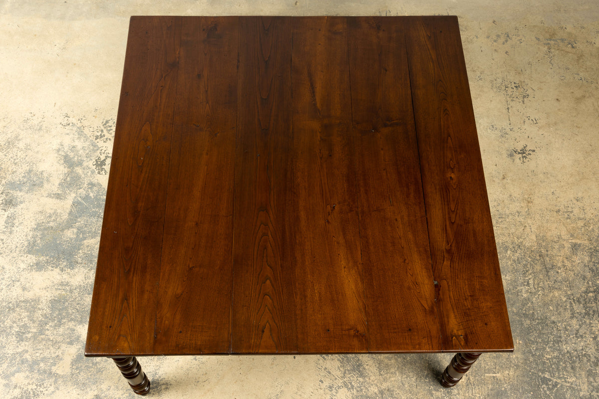 Mid-19th Century French Louis Philippe Oak Table