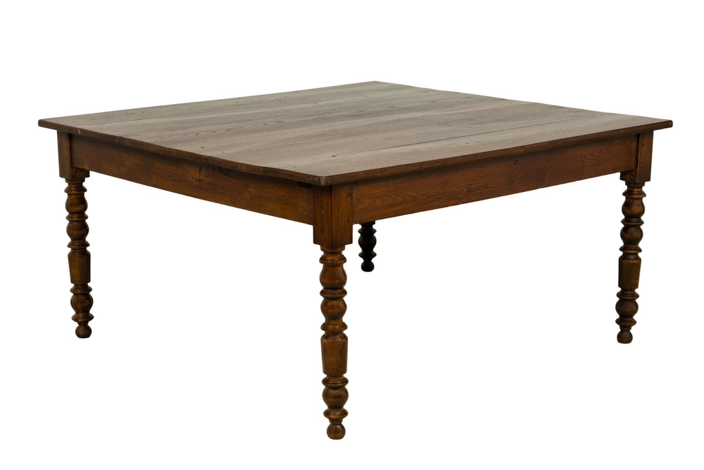 Mid-19th Century French Louis Philippe Oak Table