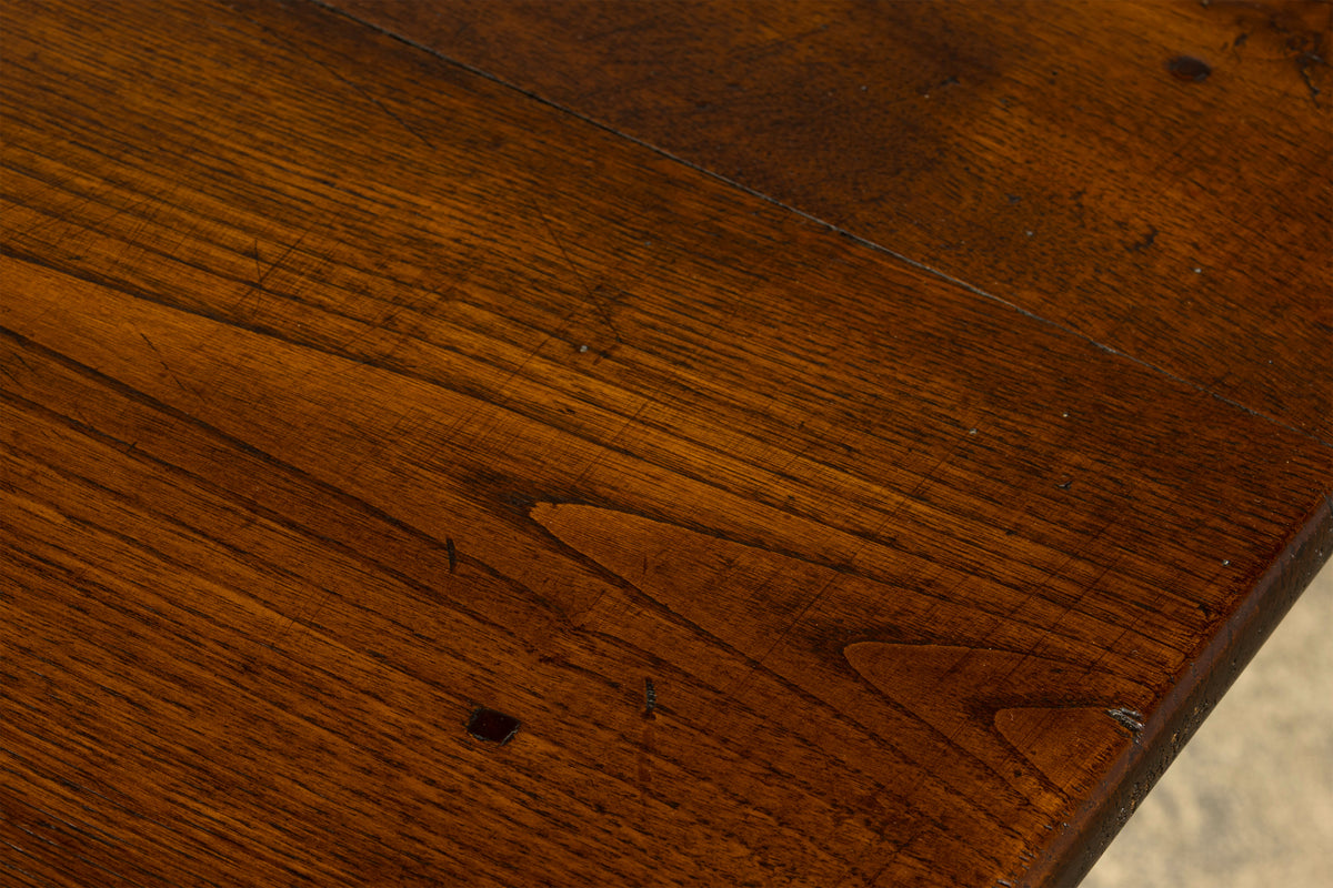 Mid-19th Century French Louis Philippe Oak Table