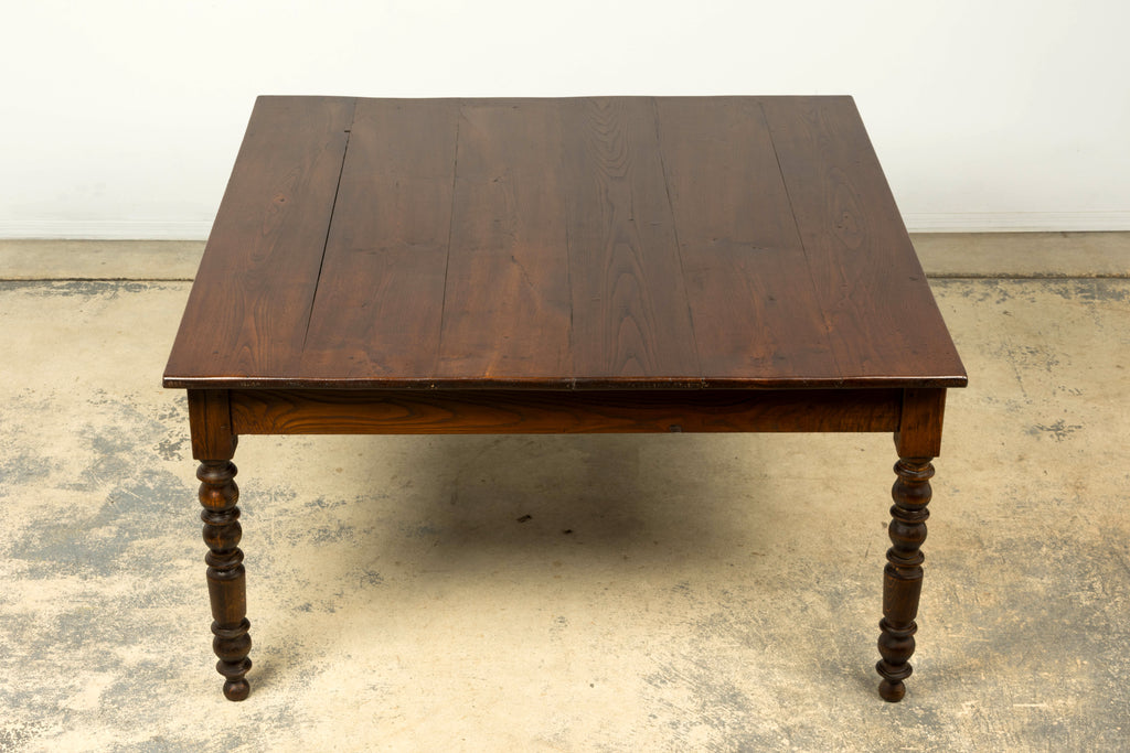 Mid-19th Century French Louis Philippe Oak Table