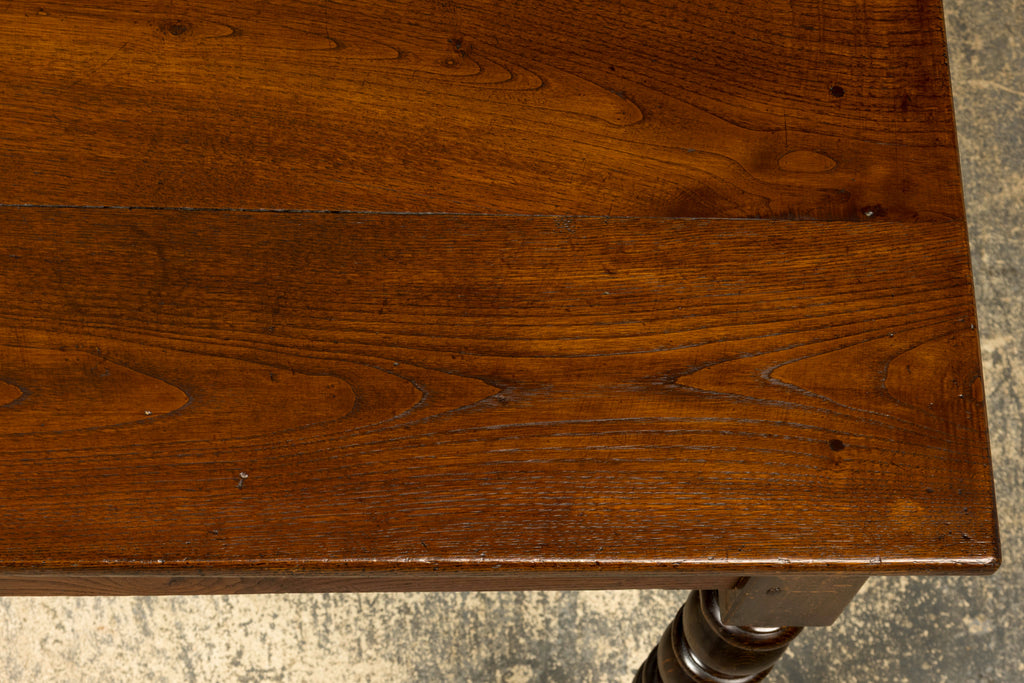 Mid-19th Century French Louis Philippe Oak Table
