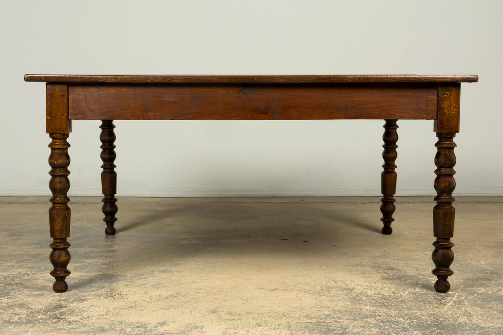 Mid-19th Century French Louis Philippe Oak Table
