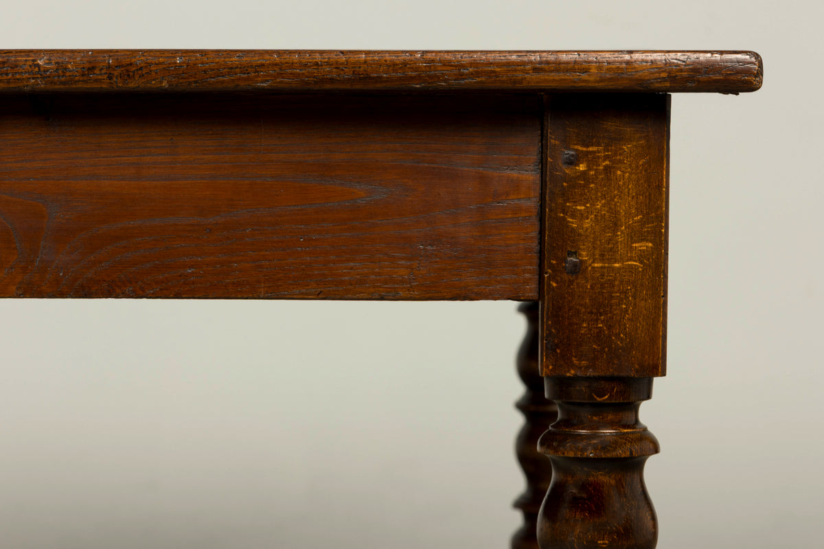 Mid-19th Century French Louis Philippe Oak Table