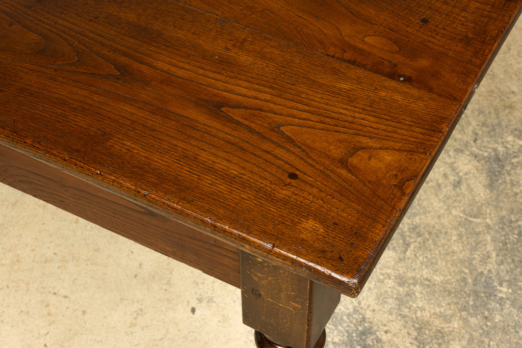 Mid-19th Century French Louis Philippe Oak Table
