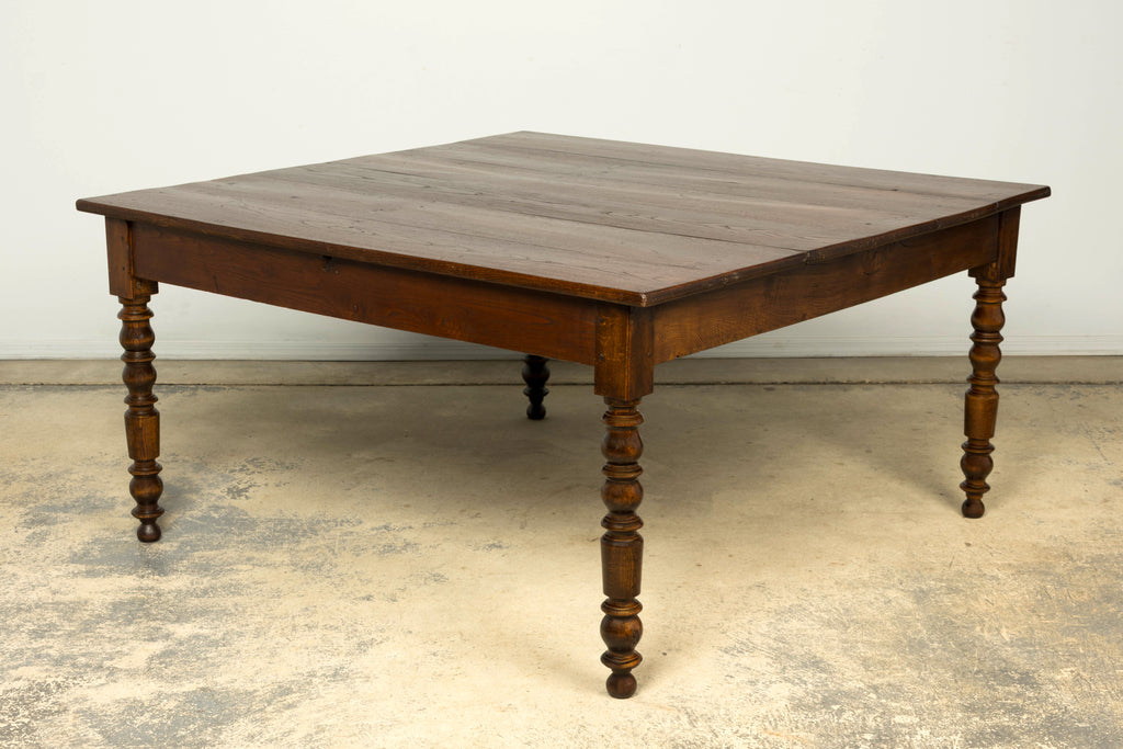 Mid-19th Century French Louis Philippe Oak Table