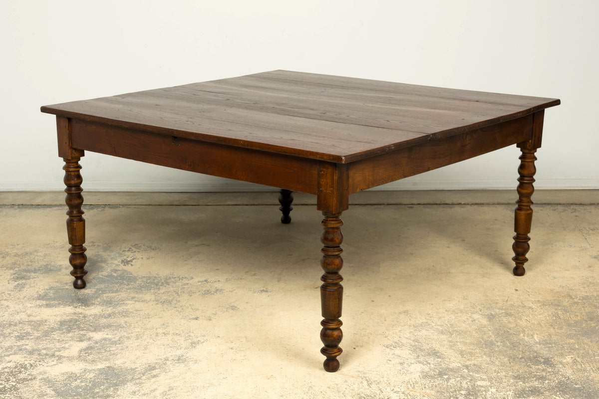 Mid-19th Century French Louis Philippe Oak Table