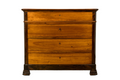 Mid-19th Century French Louis Philippe Walnut Chest of Drawers