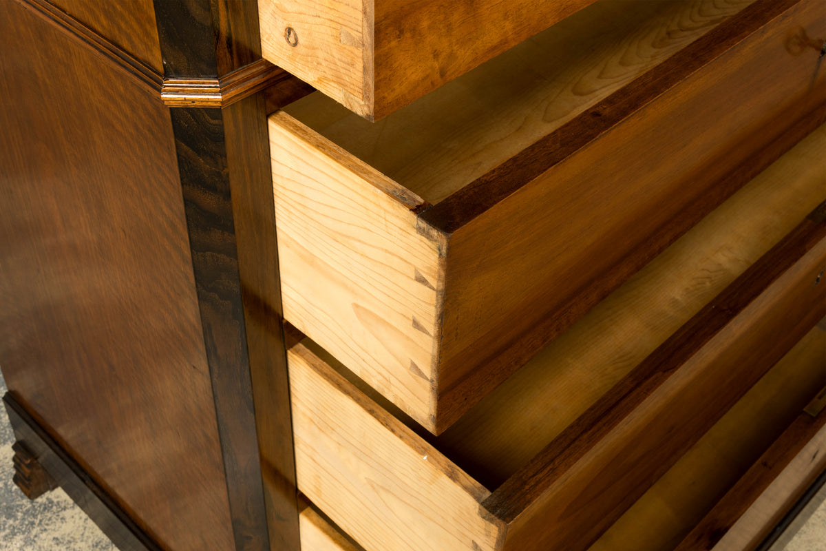 Mid-19th Century French Louis Philippe Walnut Chest of Drawers