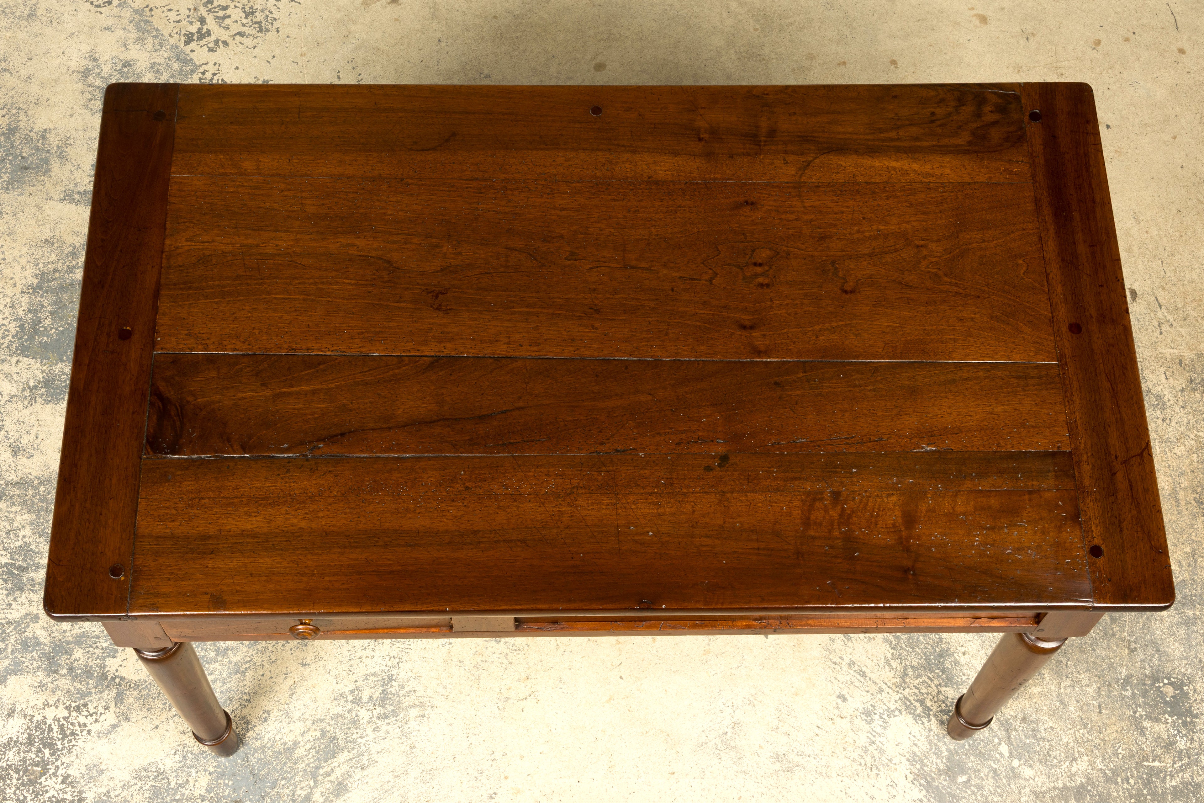 Mid-19th Century French Louis Philippe Walnut Writing Table
