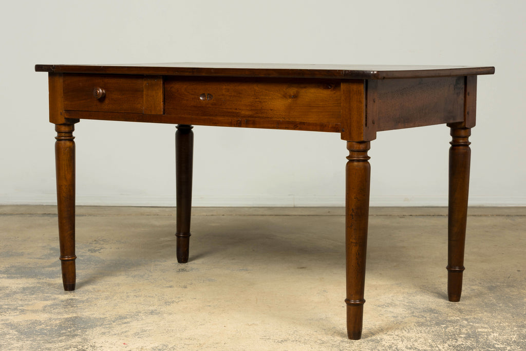 Mid-19th Century French Louis Philippe Walnut Writing Table