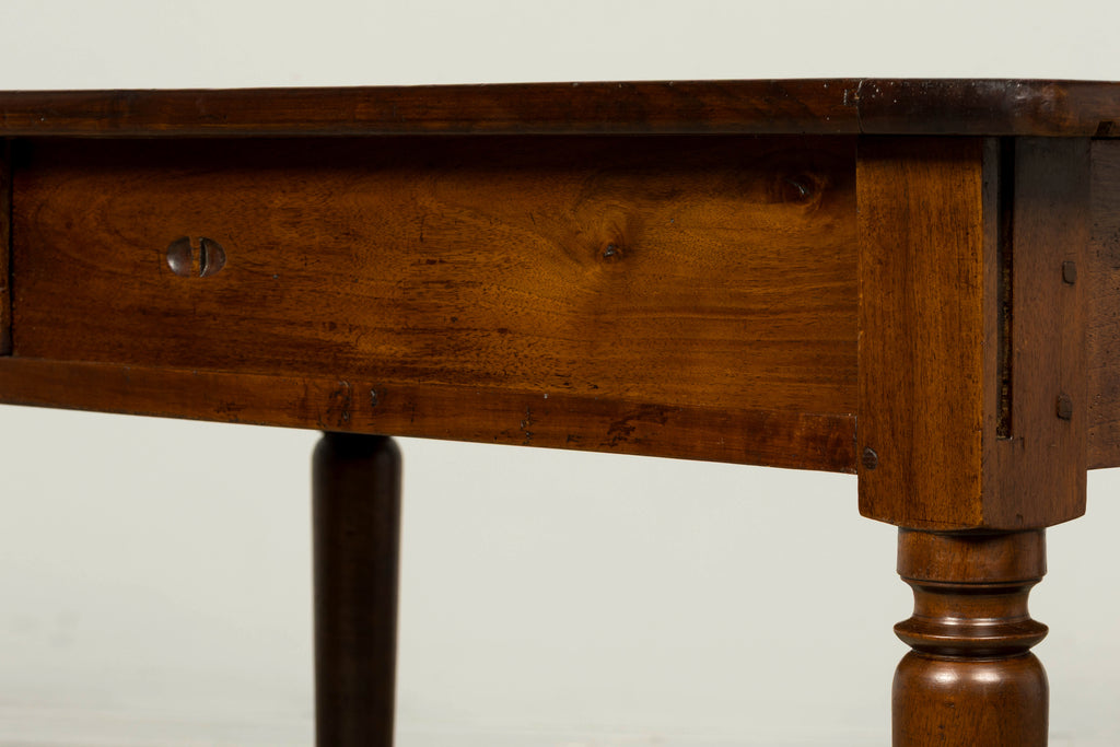 Mid-19th Century French Louis Philippe Walnut Writing Table