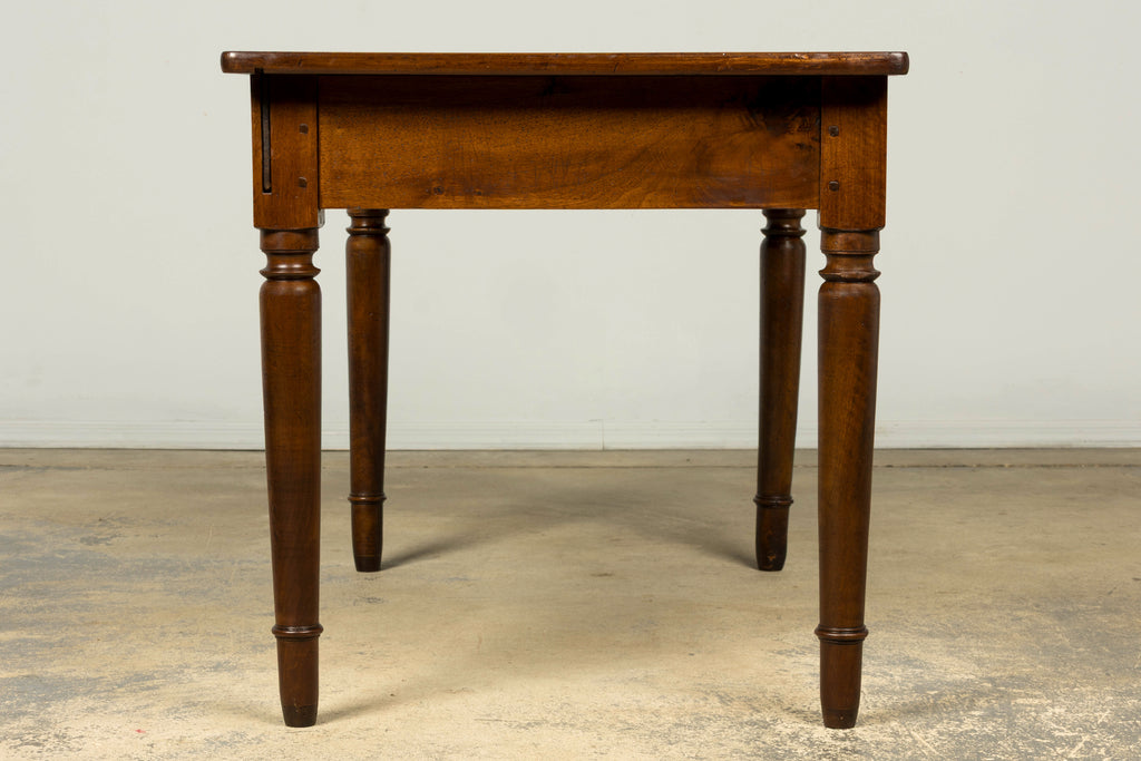 Mid-19th Century French Louis Philippe Walnut Writing Table
