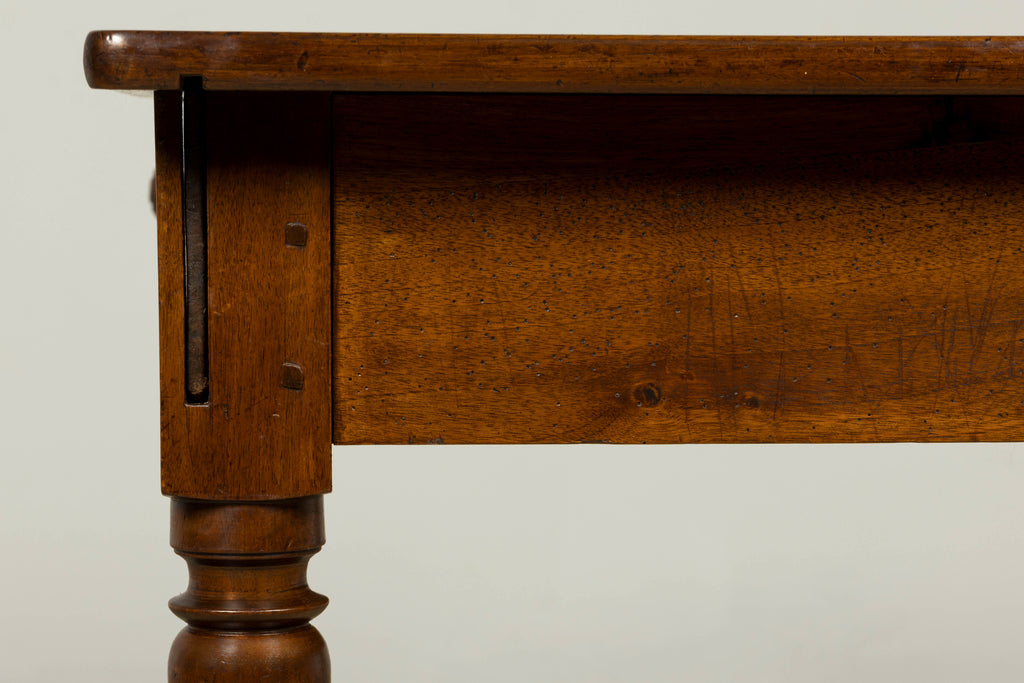Mid-19th Century French Louis Philippe Walnut Writing Table