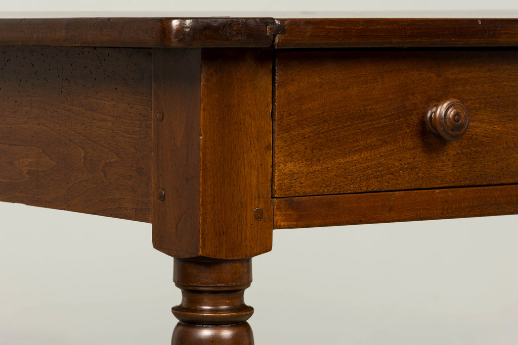 Mid-19th Century French Louis Philippe Walnut Writing Table