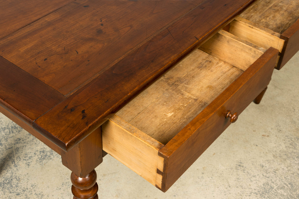 Mid-19th Century French Louis Philippe Walnut Writing Table