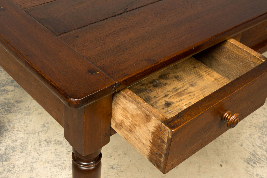 Mid-19th Century French Louis Philippe Walnut Writing Table