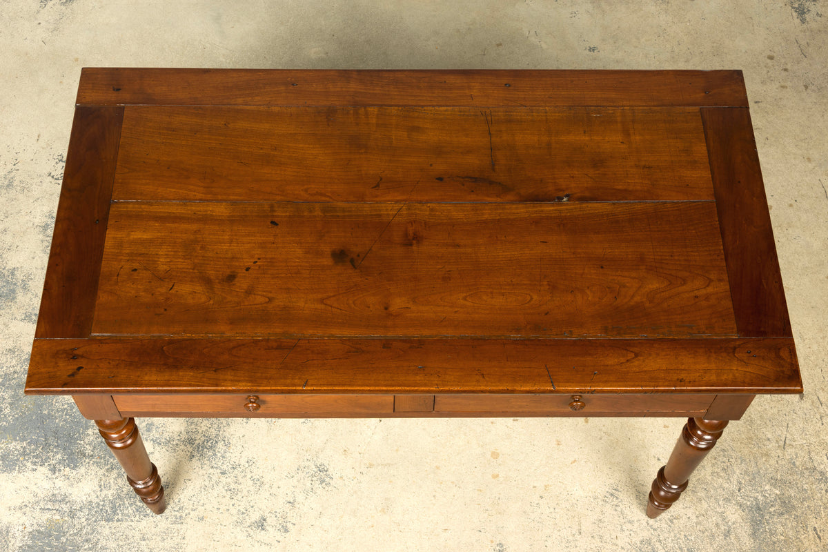 Mid-19th Century French Louis Philippe Walnut Writing Table