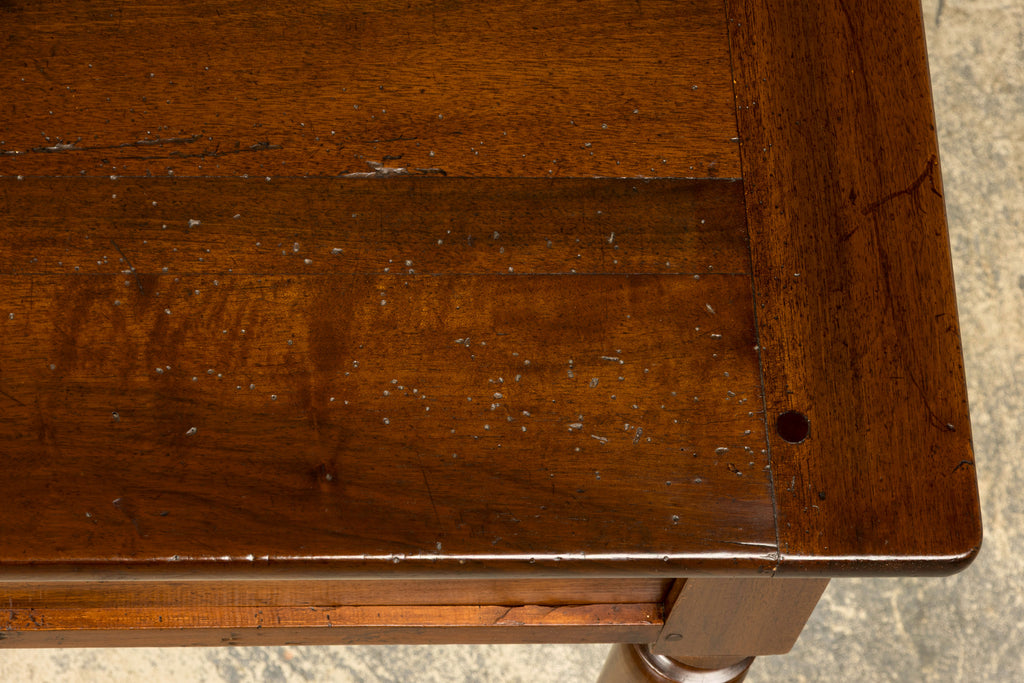 Mid-19th Century French Louis Philippe Walnut Writing Table