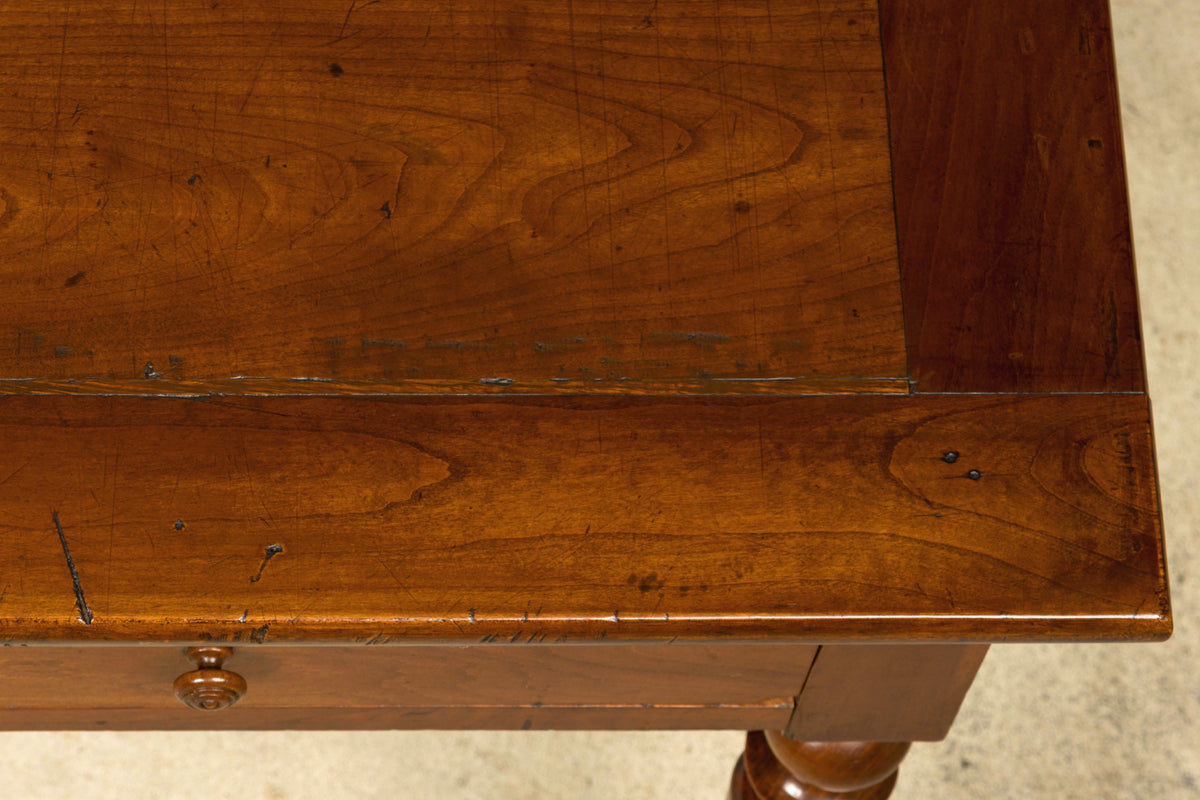Mid-19th Century French Louis Philippe Walnut Writing Table