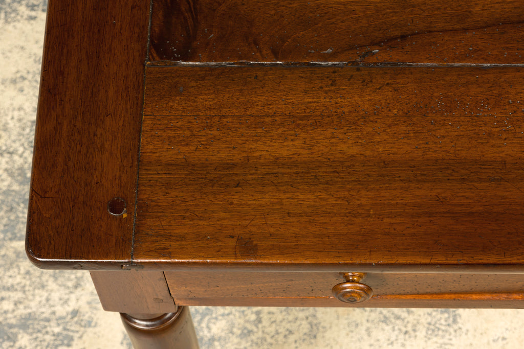 Mid-19th Century French Louis Philippe Walnut Writing Table