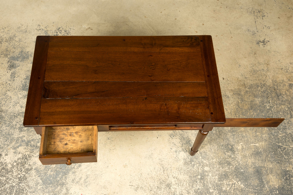 Mid-19th Century French Louis Philippe Walnut Writing Table