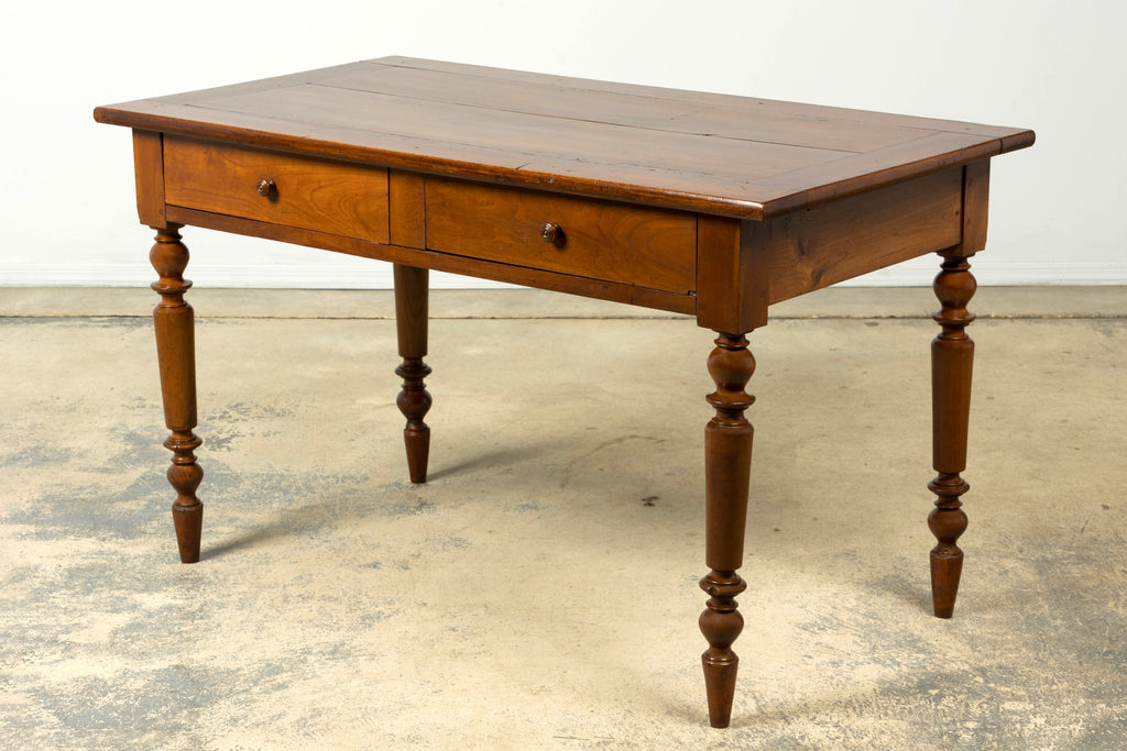Mid-19th Century French Louis Philippe Walnut Writing Table