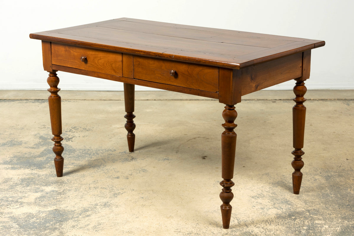 Mid-19th Century French Louis Philippe Walnut Writing Table