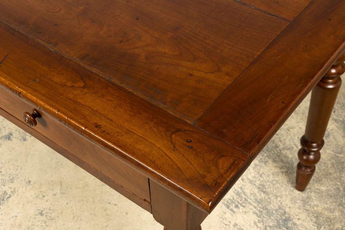 Mid-19th Century French Louis Philippe Walnut Writing Table