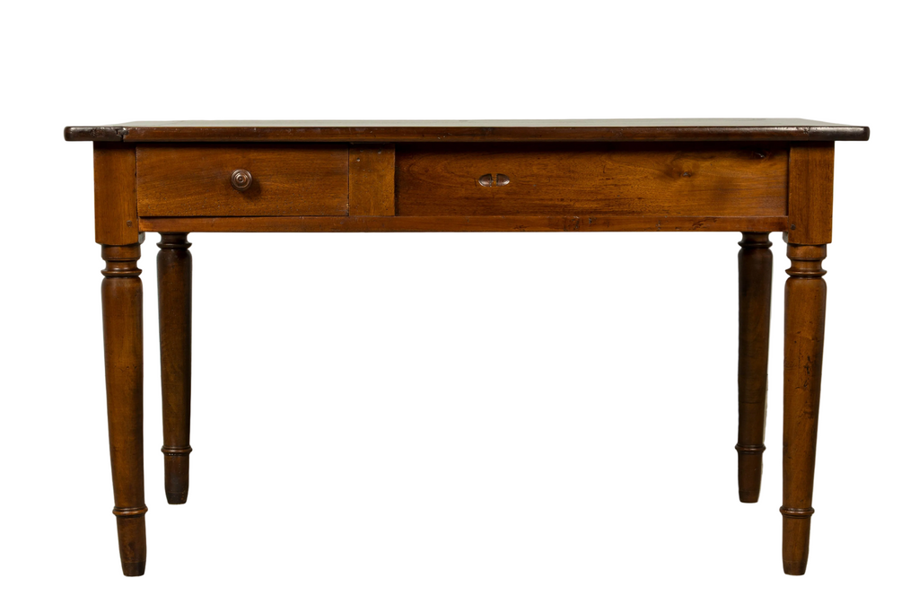 Mid-19th Century French Louis Philippe Walnut Writing Table
