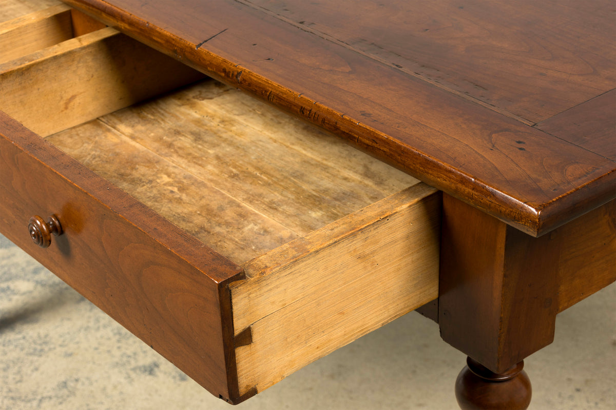 Mid-19th Century French Louis Philippe Walnut Writing Table