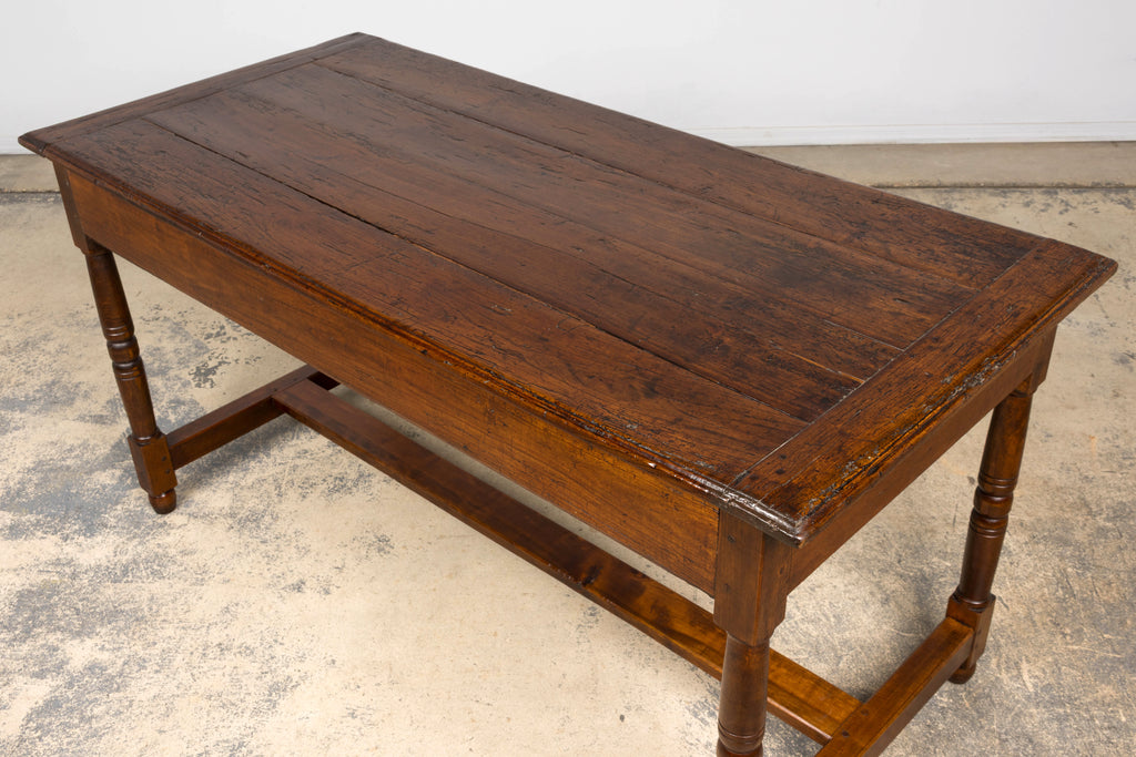 Mid-19th Century French Louis XIII Style Fruitwood Farmhouse Table