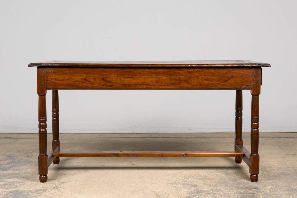 Mid-19th Century French Louis XIII Style Fruitwood Farmhouse Table