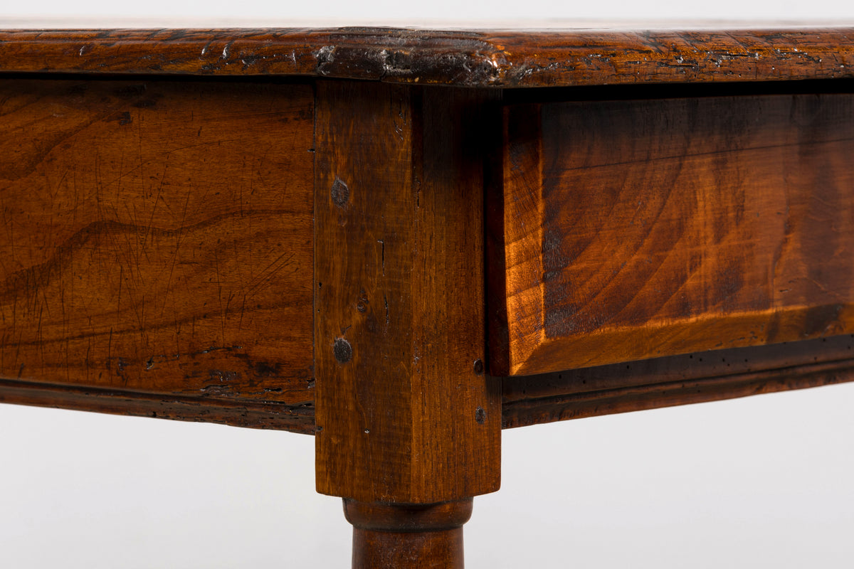 Mid-19th Century French Louis XIII Style Fruitwood Farmhouse Table
