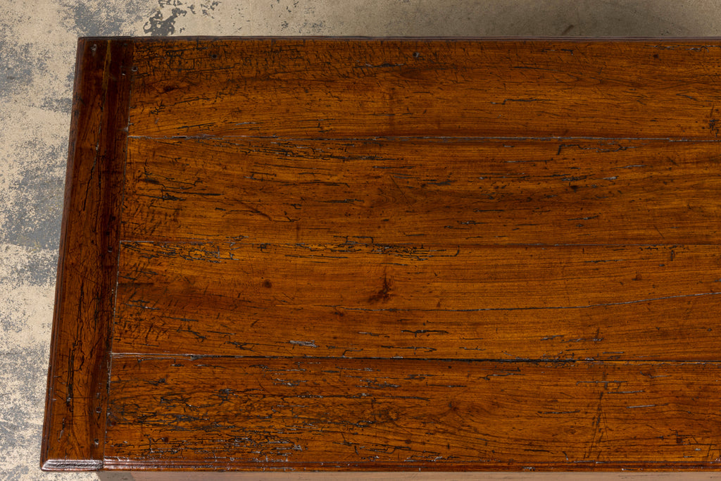Mid-19th Century French Louis XIII Style Fruitwood Farmhouse Table