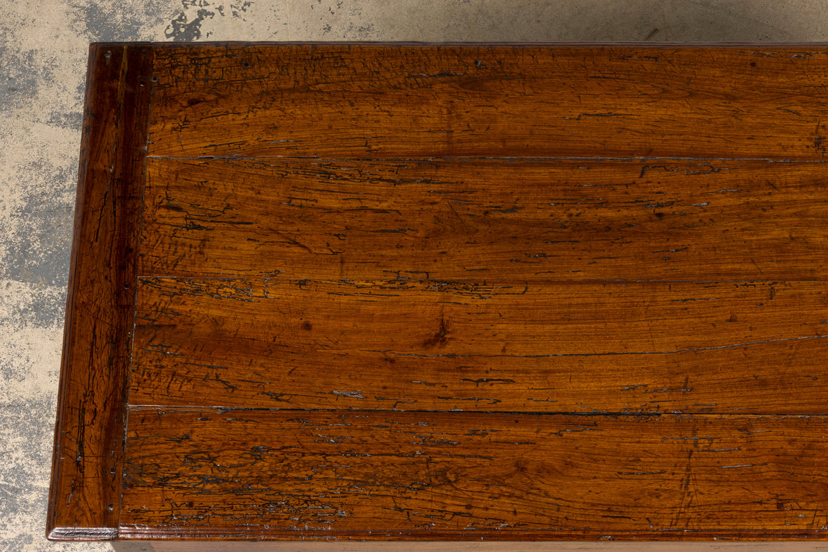 Mid-19th Century French Louis XIII Style Fruitwood Farmhouse Table