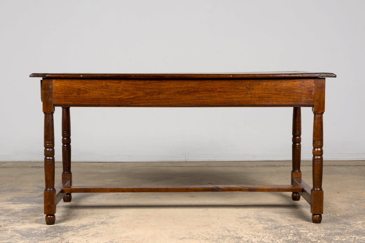 Mid-19th Century French Louis XIII Style Fruitwood Farmhouse Table