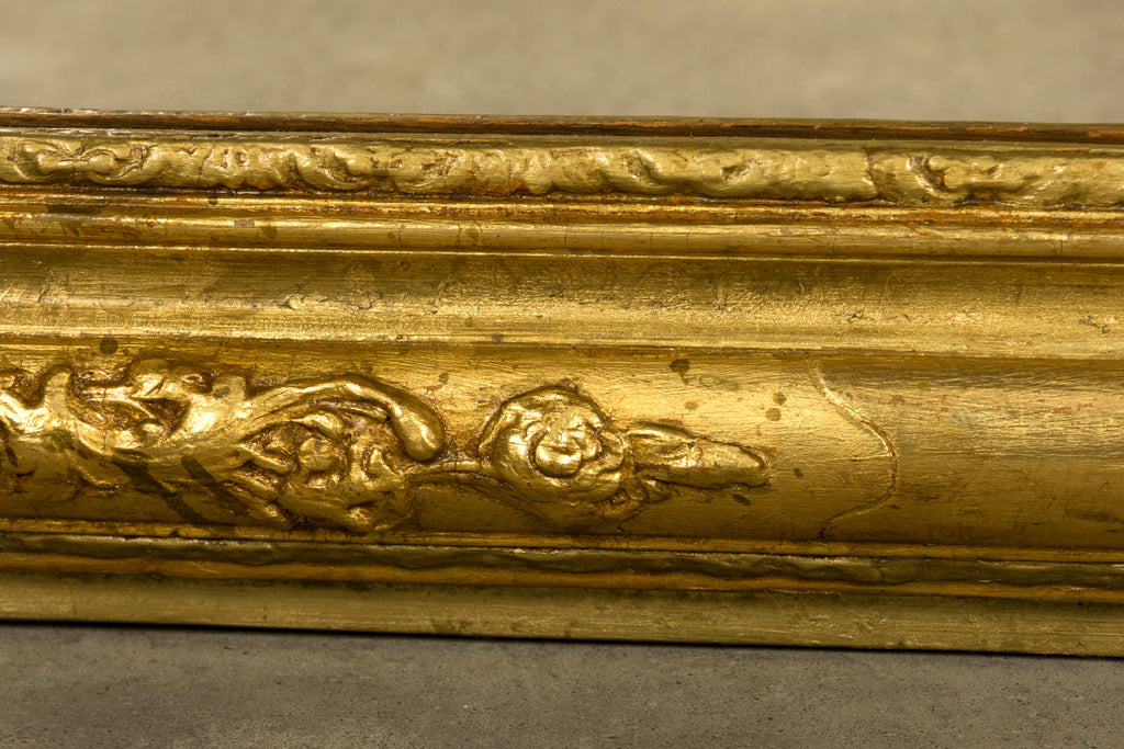 Mid-19th Century Restored French Louis Philippe Giltwood Mirror